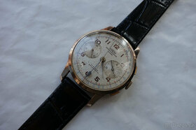Staré funkční pozl. Swiss hodinky Aureole Chronographe - 2