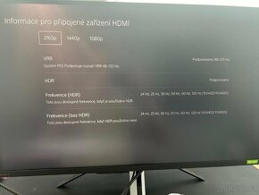 27" Sony INZONE M9 - 4k monitor 144 hz g-sync - 2