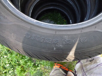 4x letní pneu sava 205/55 r16 (7 mm, 2022) - 2