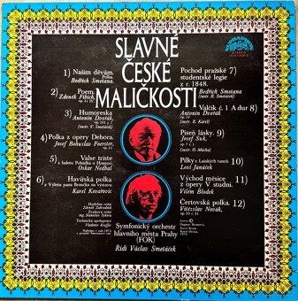 LP - Slavné české maličkosti - vážná hudba - 2