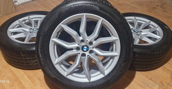 Predám letnú sadu alu. disky BMW 5x112 R19 ,265/50 R19 - 2