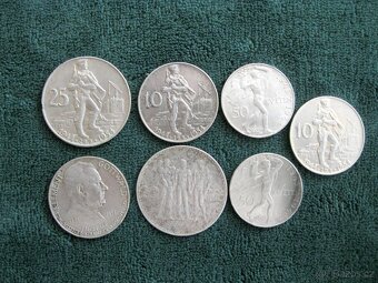 Stříbrné MINCE ČSR - jubilejní III - 2