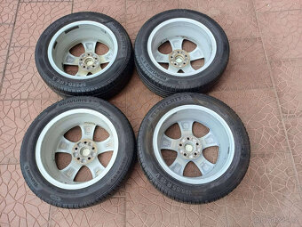 Letní alu sada - originál Škoda 5x100 6Jx15 ET43 5J0601025A - 2