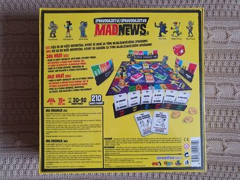 Prodám: deskovou hru Zpravodajství Mad news - 2