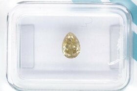 Diamant - Natural Fancy Brownish Yellow - 0,50ct - SI2 - 2