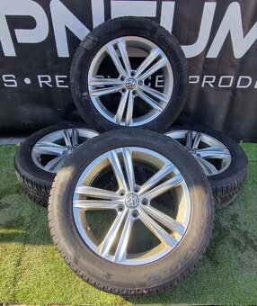 5x112 R18 Tiguan ll +❄️zimní pneu POUŽITÝ STAV - 2