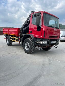 Iveco EuroCargo 140E24 4x4+ Hydraulická ruka Hiab 144E-2Duo - 2