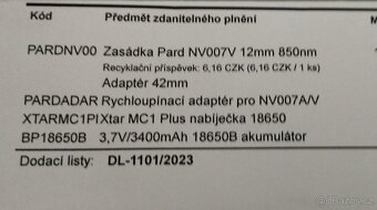 Zásadka Pard NV007V - 2