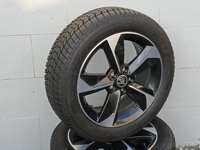 Pěkná zimní orig alu Škoda Fabia 4 - 195/55/16 8mm - 2
