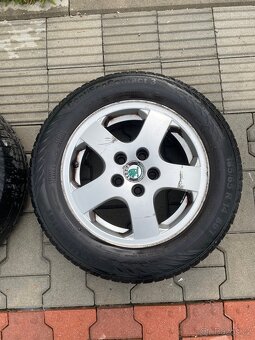 Škoda Fabia 14” originál alu kola 4ks - 2