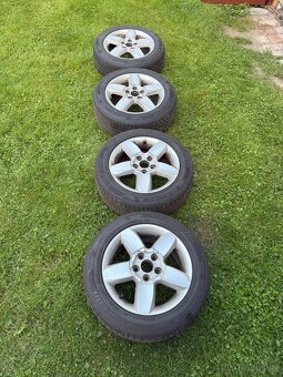 ALU disky + pneu - 7Jx16H2 5x112, 205/55 R16 SEAT/FORD/VW - 2