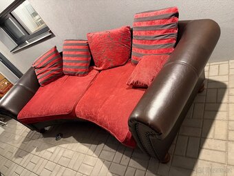 Kožený gauč v anglickém stylu - 2