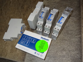 Spínací hodiny analogové na DIN listu spinacky casovac denní - 2