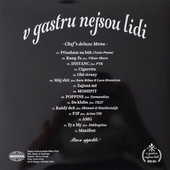 Nik Tendo ‎– V Gastru Nejsou Lidi  (2 LP) - 2