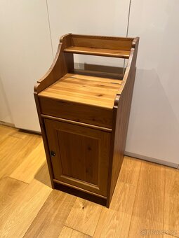 2x noční stolek Ikea Leksvik - 2