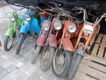 Jawa 550, 555 De Luxe, 3x 555, Motobecane - 2