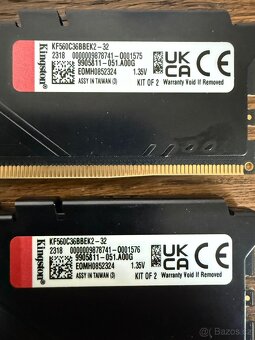 ZARUKA - Kingston 32GB KIT DDR5 6000MHz CL36 FURY Beast Bl. - 2