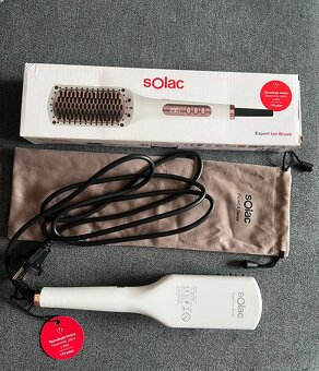 Ionizační žehlící kartáč na vlasy Solac - 2