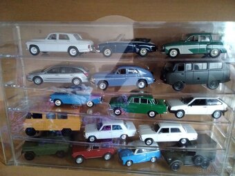 Unikátní kolekce modelů aut ČSSR. - 2