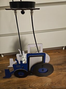 Světlo do dětského pokoje traktor - 2