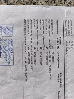 Hydraulický ventil - 2