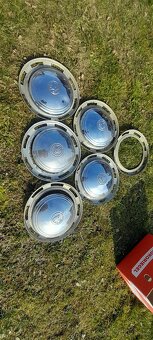 Škoda, originál nález mezikruží + poklice - 2