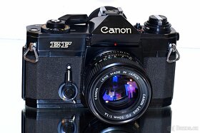 Canon EF + FD 1,4/50mm + FL 3,5/200mm TOP STAV - 2