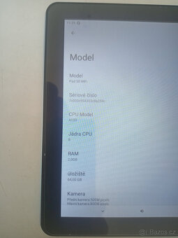 OSCAL PAD 50 WIFI 2GB/64GB MODRÝ - (8 jádro, 2+3GB RAM, Andr - 2