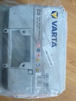 Autobaterie Varta 12V 52Ah 520A - 2