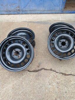Disky 7,5×17,et29,roztec 4×108mm,Peugeot,Citroen,sada 2500kc - 2