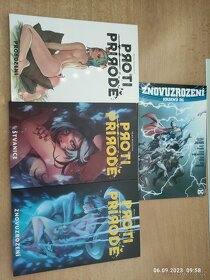 Komiksy Proti přírodě a Znovuzrození hrdinů DC - 2