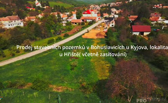 Prodej stavebního pozemku 861,5 m2 v Kyjově-Bohuslavicích, l - 2