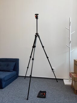 Stativ Manfrotto 055CXPRO4 + hlava Gitzo GH1781QR - 2