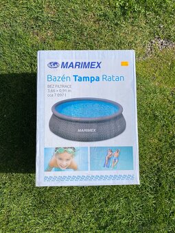 Bazén Tampa 3,66x0,91m bez filtrace, ratan - 2