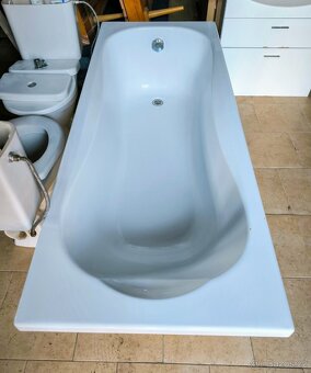 Prodám zánovní vanu 170×70. Kombi WC, sprchoviu vaničku - 2