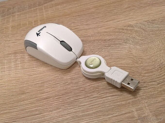 Cestovní USB myš Genius Micro Traveler, bílá - 2