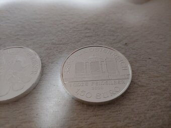Prodej Wiener Philharmoniker 1 oz stříbrné mince. - 2