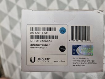 Ubiquiti LiteAP 120 - AP 5GHz, 120° sektor, anténa 16dBi - 2