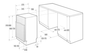 Vestavná myčka nádobí Gorenje GVB67364, 60 cm - 2