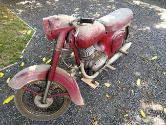 Motocykl ČZ 250, typ 455.02 - 2