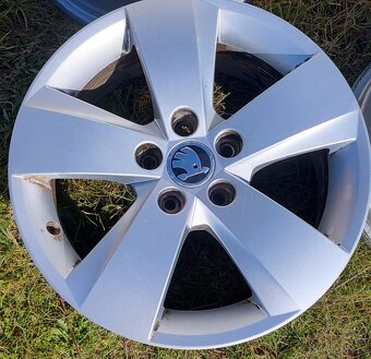 Alu kola 5x100 R15 Škoda - 2