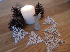 Háčkované vánoční ozdoby - 2