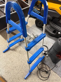 Písková filtrace a schůdky - 2