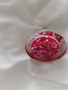 Dekorace (těžítka kužel) + svícen na čajovou svíčku - 2