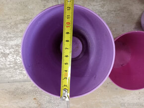 Fialové obaly na květináče - 2