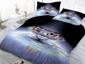 3D povlečení DIAMANT na lůžko micro satén - 2