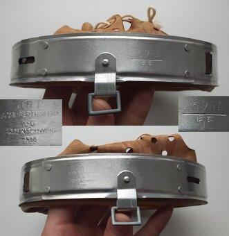 Vnitřek do německé přilby - velikosti 62 a 66 Wehrmacht WH - 2