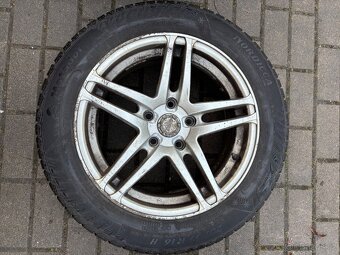 Alu kola 5x112 s pneu 205/55/16 - 2
