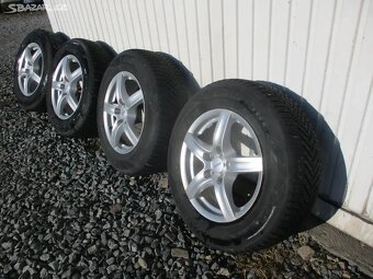 VW TOUAREG ALU kola zimní sada 5X130 s pneu 235/65/17 - 2