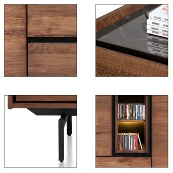 Prostorná dřevěná skříň - Halmstad - 2